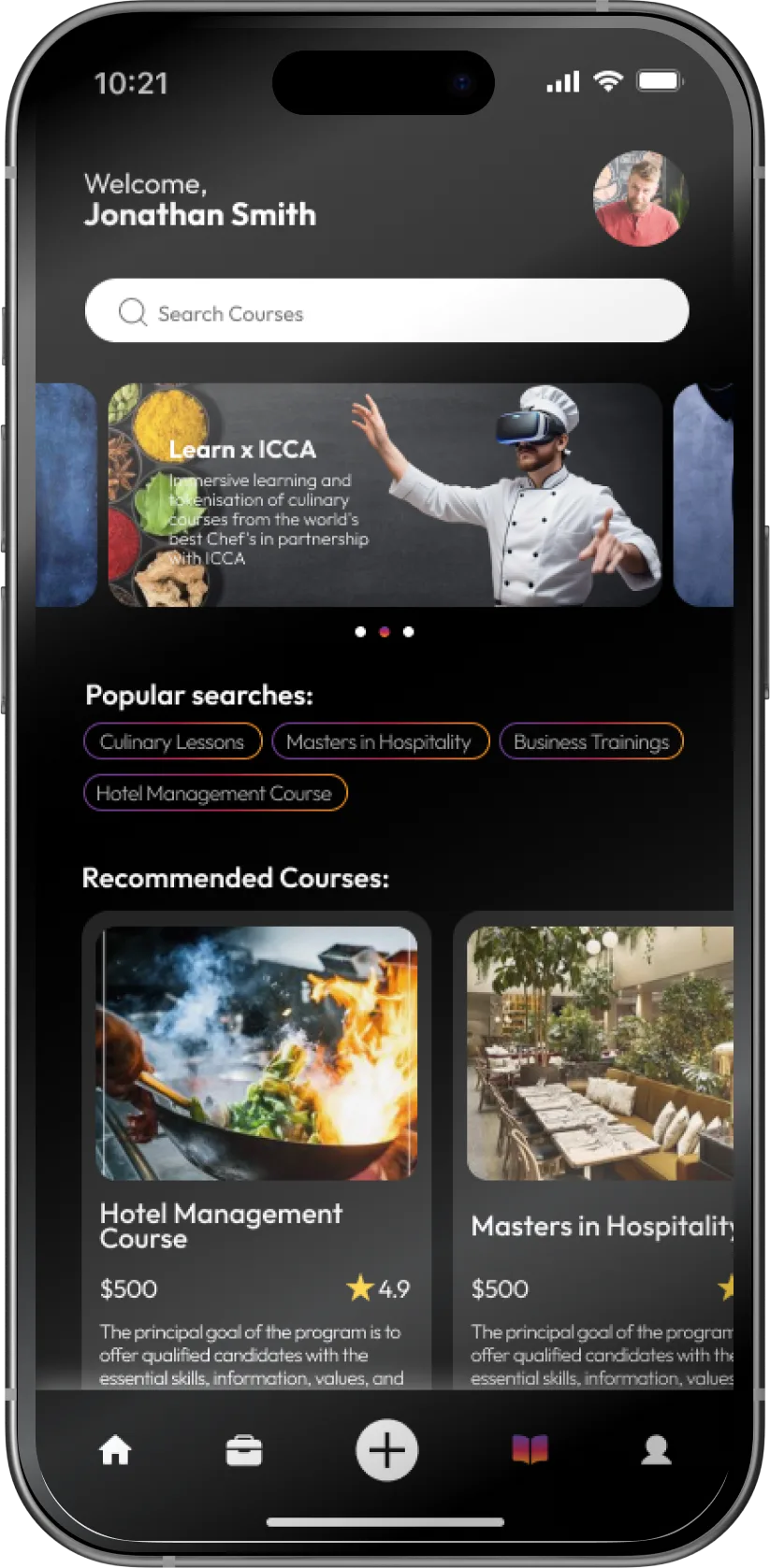 Foodverse Academy — courses with ICCA