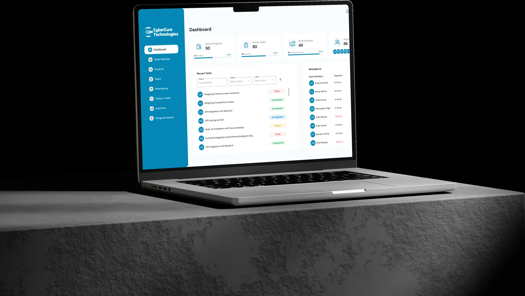CRM workspace